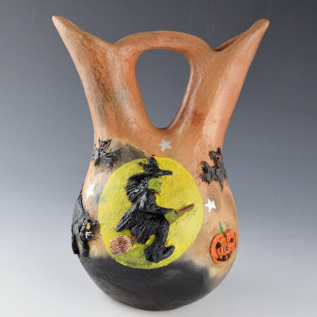 Claw, Silas and Bertha - "Halloween" Wedding Vase (1990s)