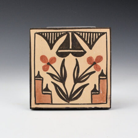 Medina, Sofia - Tile with Zia Flowers and Clouds