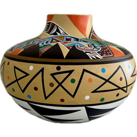Namingha, Les - "Sikyatki Birds and Zuni Fire" Jar