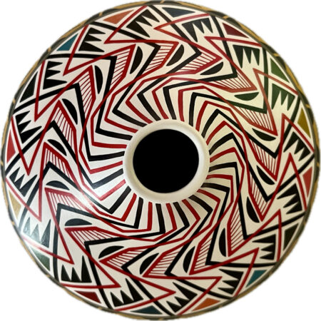 Alternative view of Namingha, Les - "Birds Over the Mountains" Jar